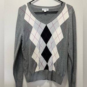 St John’s Bay Checkered Sweater